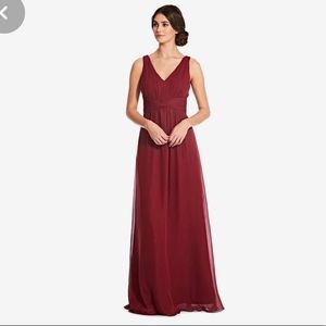 Weddington Way Cabernet Bridesmaid Dress Size 4